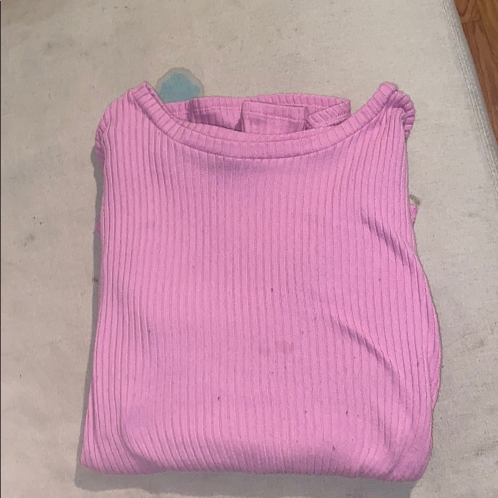 Pink Long Sleeve Tee